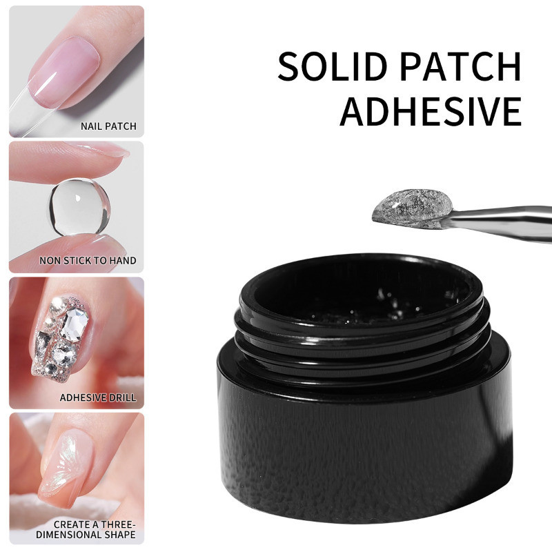Nail Art Quotes - 3'lü/set Katı Tırnak Uçları Jel Katı