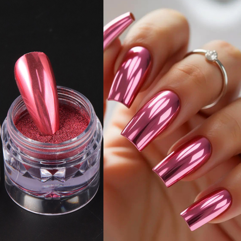 Krom Kırmızı Pembe Tırnak Simi - Nail Art Valentine incelemesi ve fiyatı