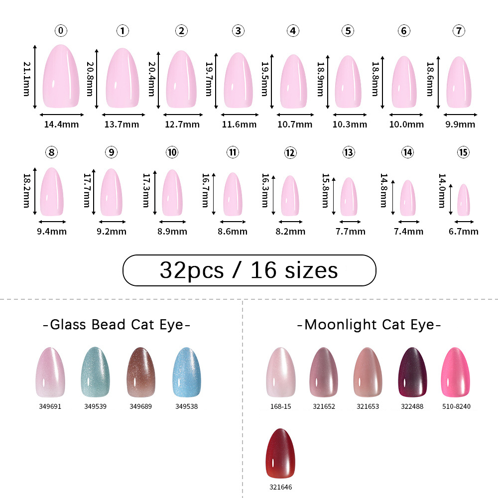 VITAGWX 32 adet takma tırnak b - Nail Art Glitter incelemesi ve fiyatı