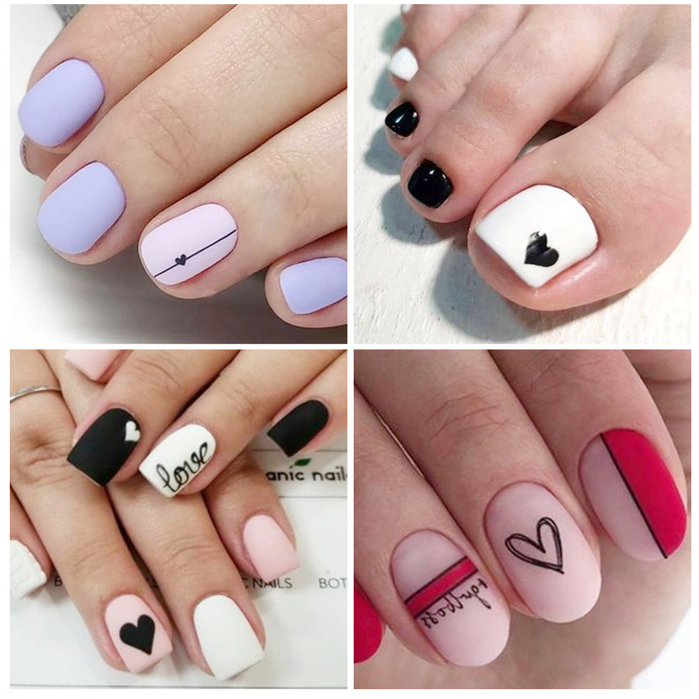 Nail Art Çıkartmaları Aşk Kalp - Nail Art Valentine incelemesi ve fiyatı