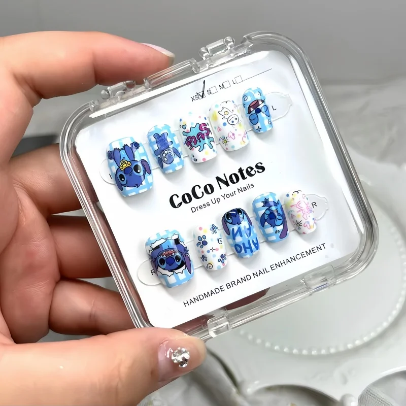 Disney Stitch takma tırnak sev - Nail Art Motif incelemesi ve fiyatı