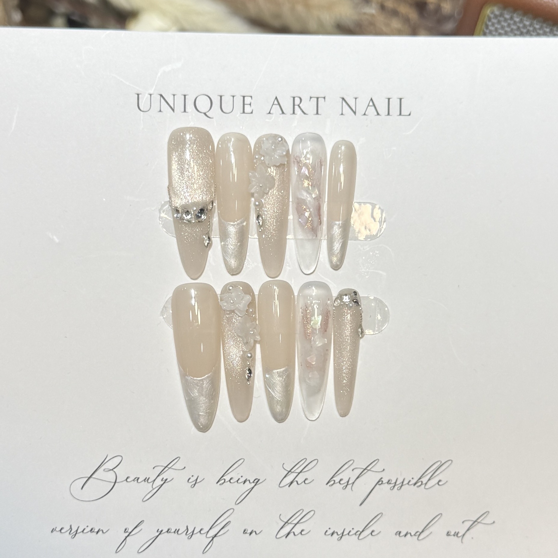 10 Adet Mor Fantazi Fransız Ma - Nail Art Glitter incelemesi ve fiyatı
