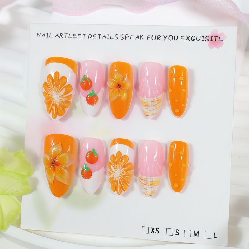 2026 Yeni 30 adet 3D Meyve Por - Nail Art Orange incelemesi ve fiyatı