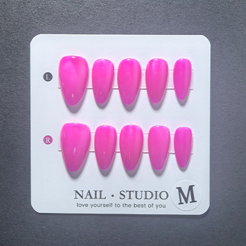 10 adet Badem Şeklinde Takma T - Nail Art Orange incelemesi ve fiyatı