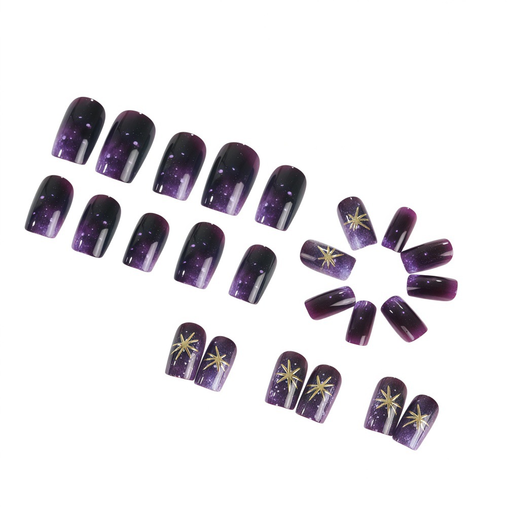 Kısa orta boy takma tırnaklar, - Nail Art Fake Nails incelemesi ve fiyatı