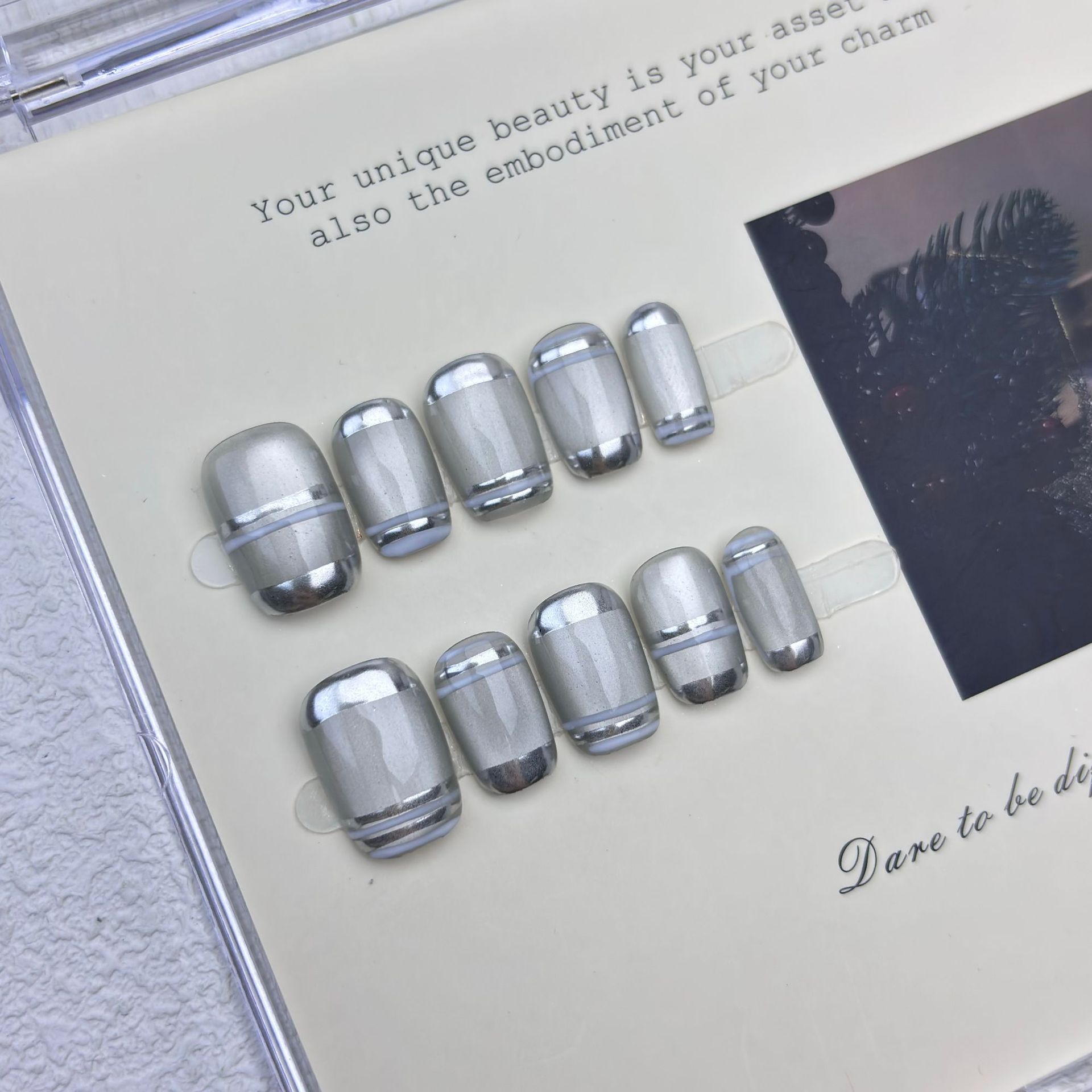 10 adet Aurora Krom Takma Tırn - Nail Art Glitter incelemesi ve fiyatı
