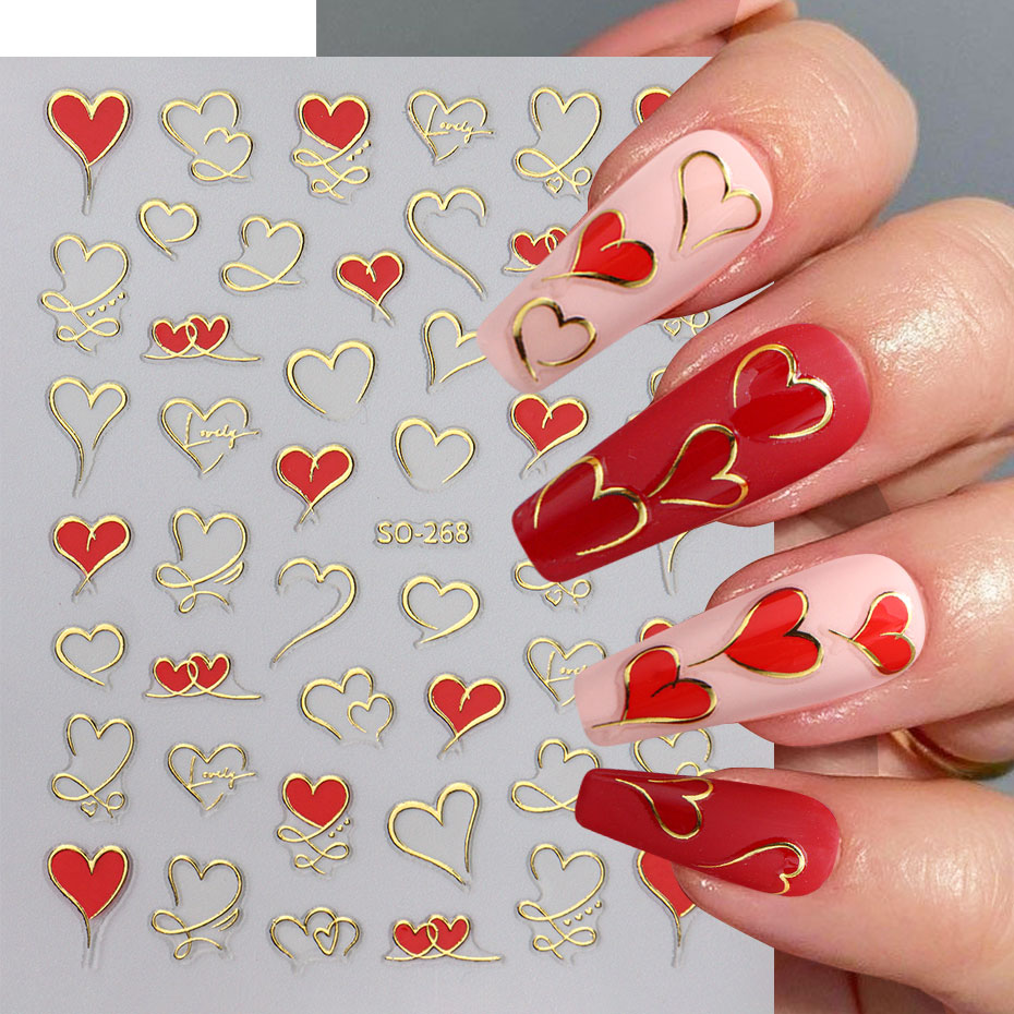 3 adet Y2K Altın Dalga Hattı K - Nail Art Valentine incelemesi ve fiyatı