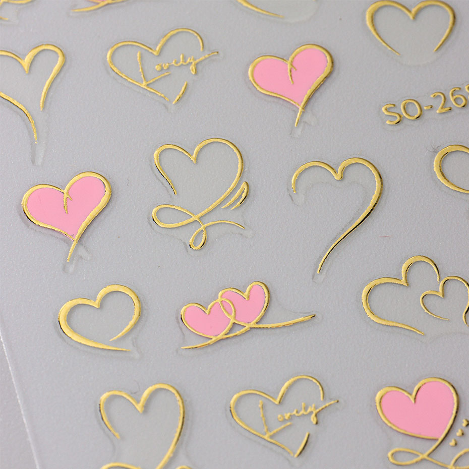 3 adet Y2K Altın Dalga Hattı K - Nail Art Valentine incelemesi ve fiyatı