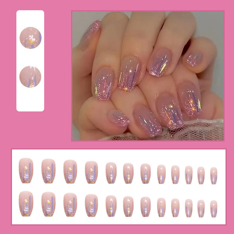 Kadınlar ve kızlar için kısa,  - Nail Art Glitter incelemesi ve fiyatı