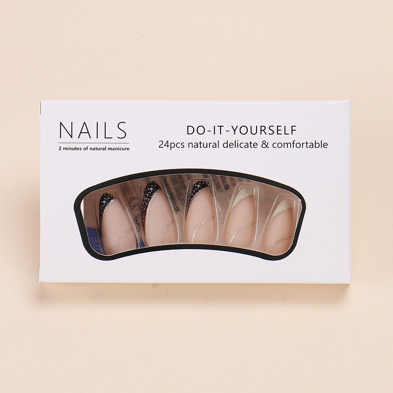 24 adet Fransız tarzı giyilebi - Nail Art Fake Nails incelemesi ve fiyatı