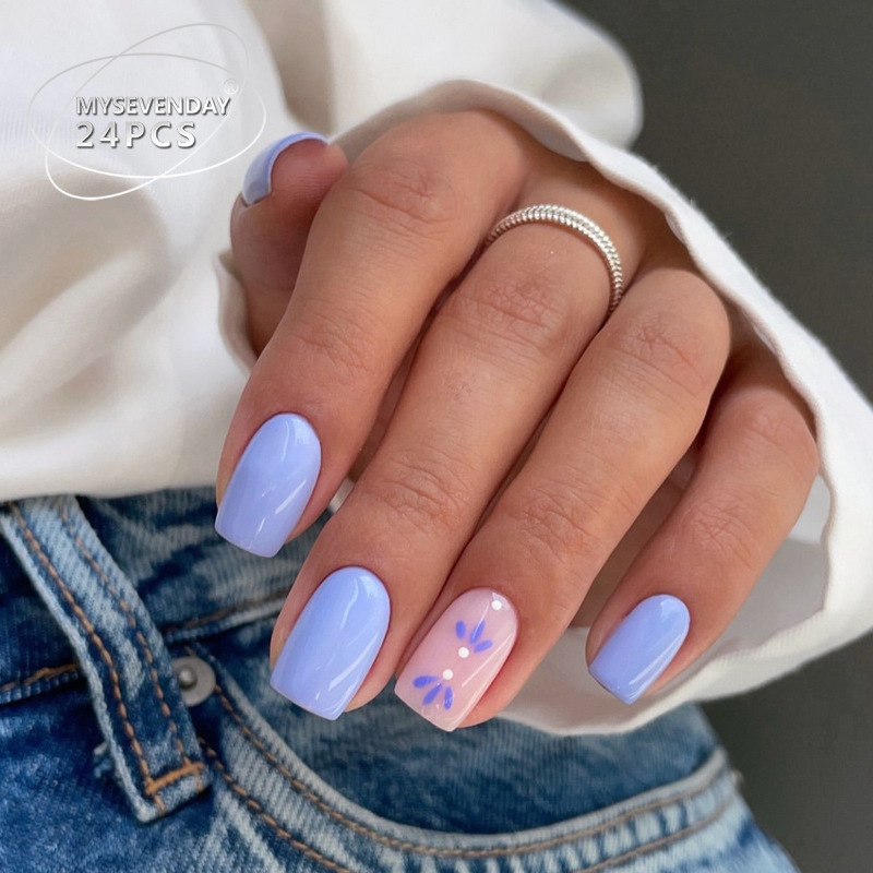 24 adet Fransız tarzı giyilebi - Nail Art Fake Nails incelemesi ve fiyatı