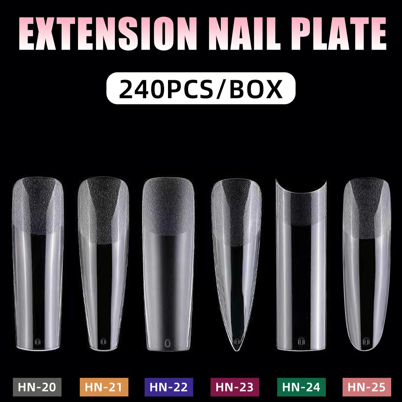 240 adet XXL Uzun Kare Tam ve  - Nail Art Xxl incelemesi ve fiyatı