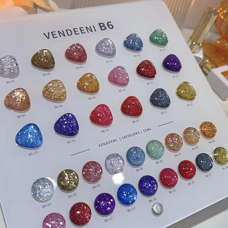 VENDEENI 18 Renk 12 Renk Simli - Nail Art Glitter incelemesi ve fiyatı
