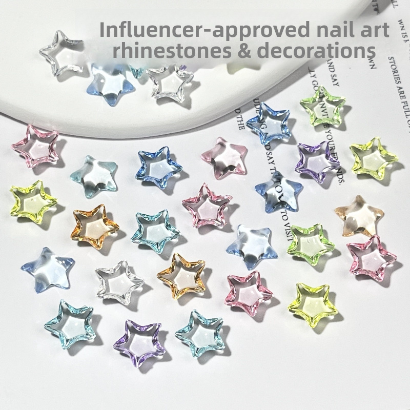 50 adet Beş Köşeli Yıldız Tırn - Nail Art Lotso incelemesi ve fiyatı