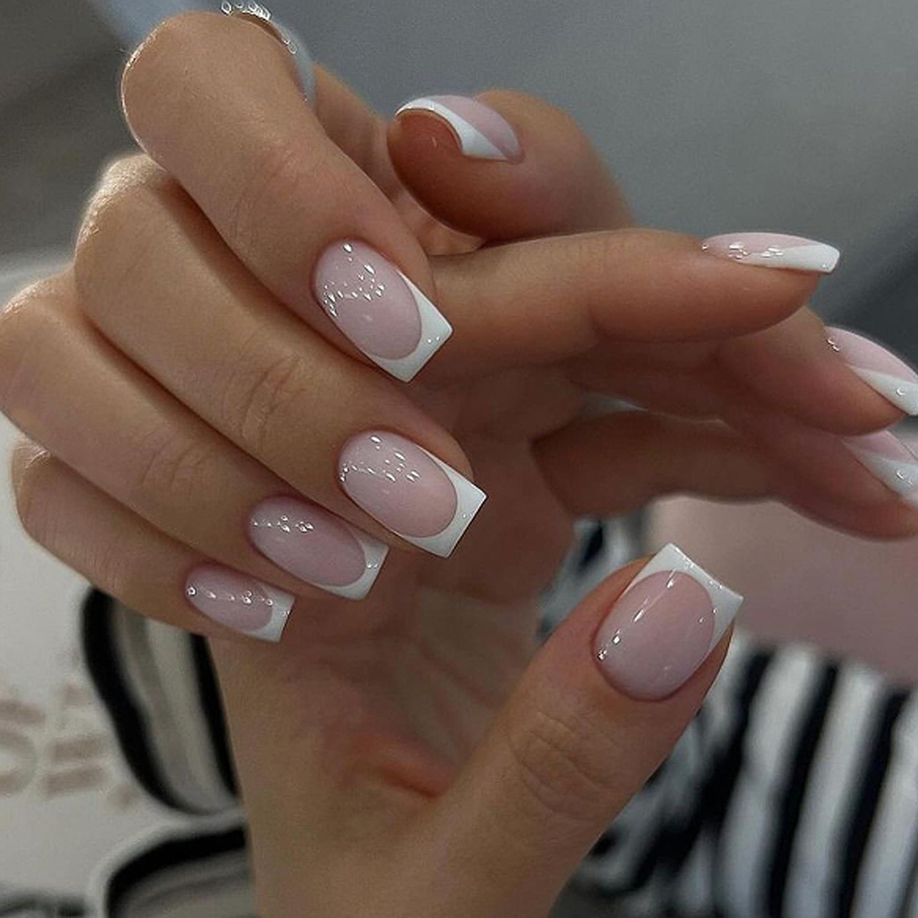 24 Adet Basit Bale Simli Çıkar - Nail Art Fake Nails incelemesi ve fiyatı