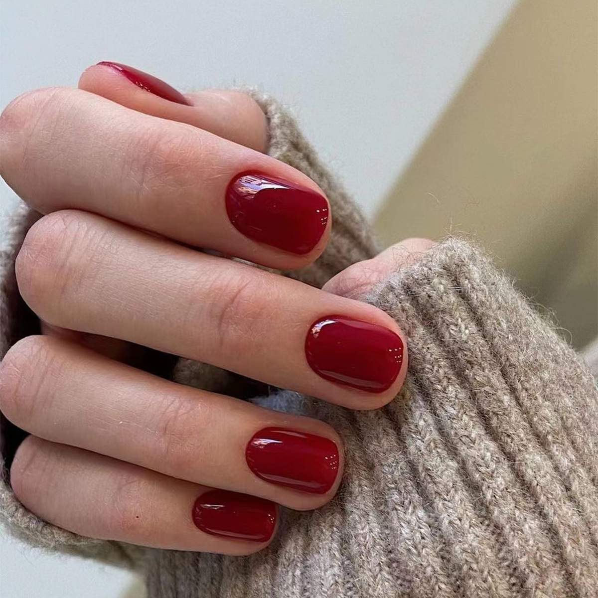 24 adet düz renk tırnaklar üze - Nail Art Fake Nails incelemesi ve fiyatı