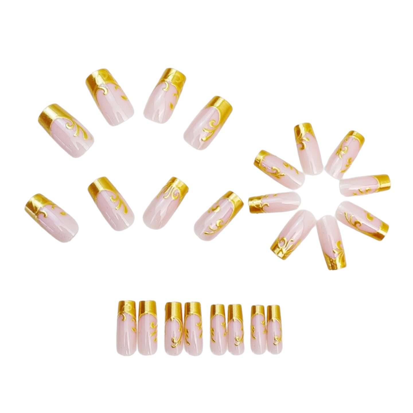 Kadınlar için Orta Uzunlukta S - Nail Art Fake Nails incelemesi ve fiyatı