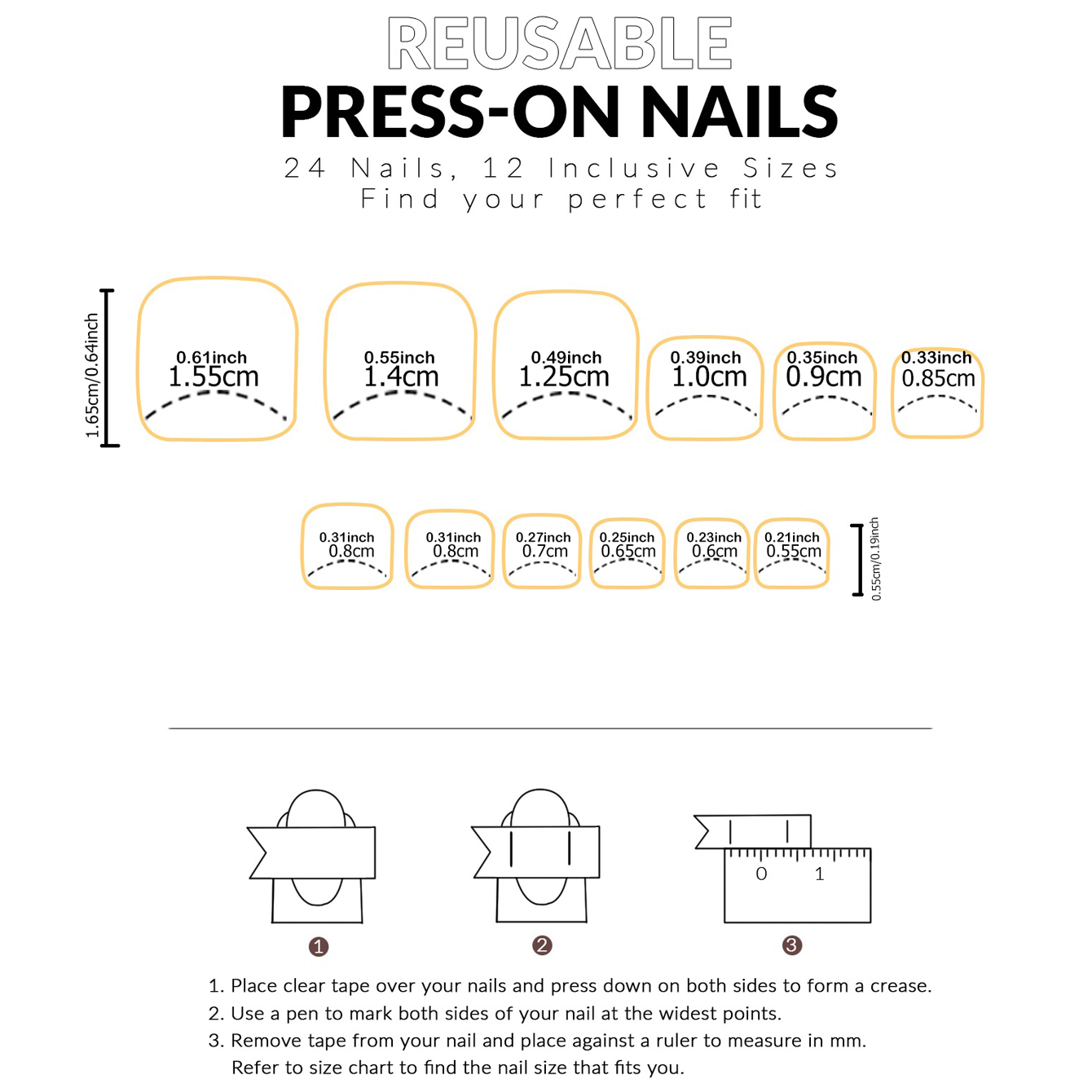 360 Adet Kısa Kare Takma Ayak  - Nail Art Fake Nails incelemesi ve fiyatı