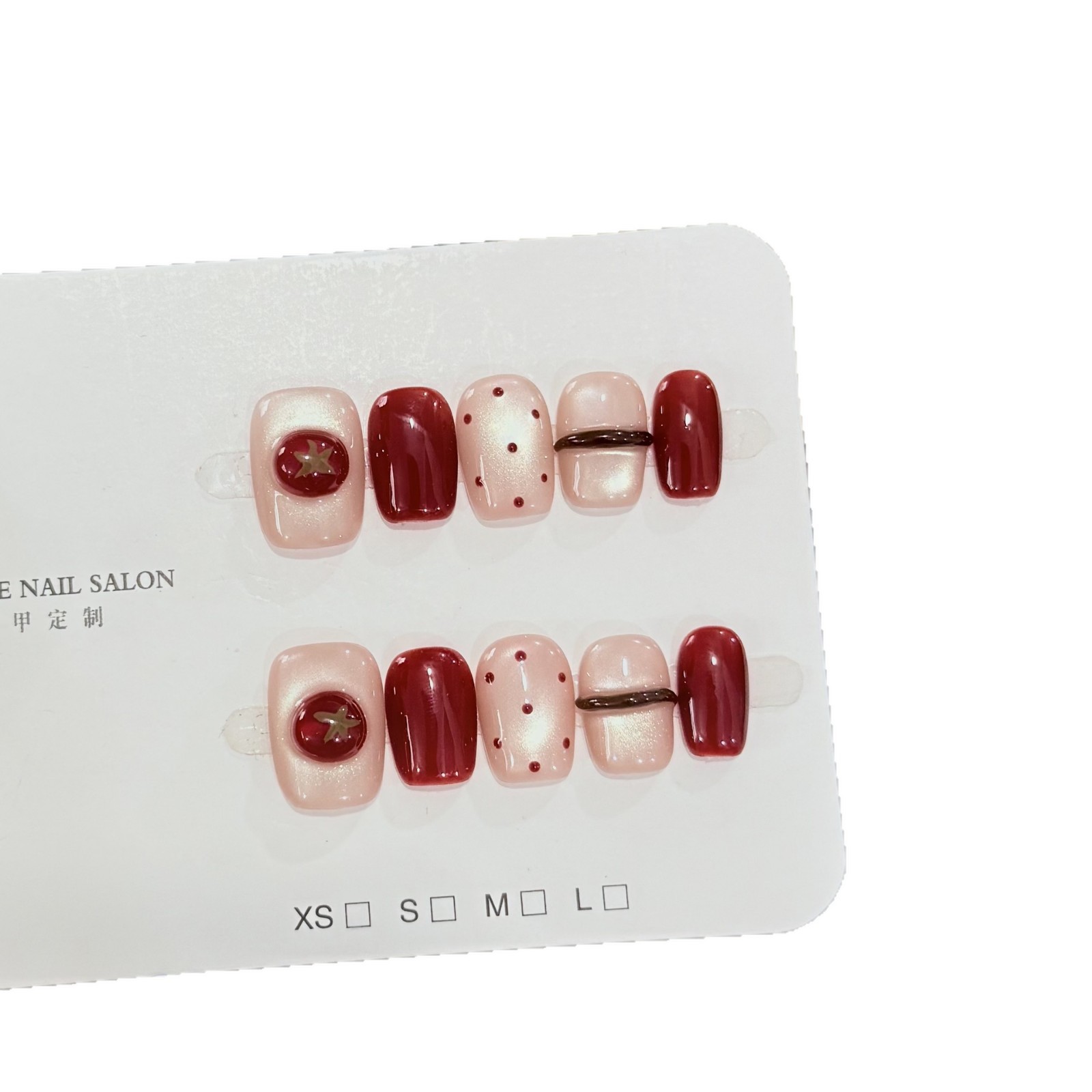 10 adet Ten Rengi İnci Kedi Gö - Nail Art Red Wine Cat Eye incelemesi ve fiyatı